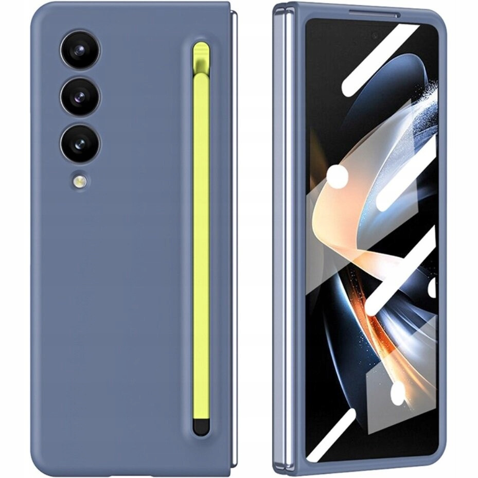 Pouzdro se sklem a stylusem pro Galaxy Z Fold 4 5G, Kryt, Obal, Case