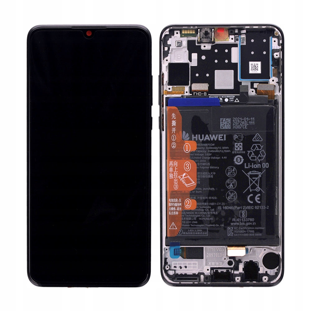 Org LCD displej Huawei P30 lite 2019 2020 New Edition 02353FPX 02353DQU