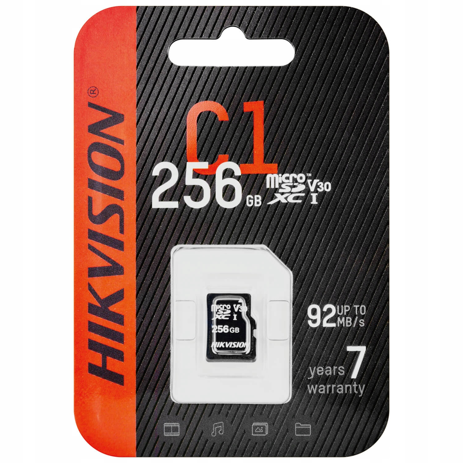 Paměťová karta microSD Hikvision HS-TF-C1 256GB pro WiFi Ip kamery