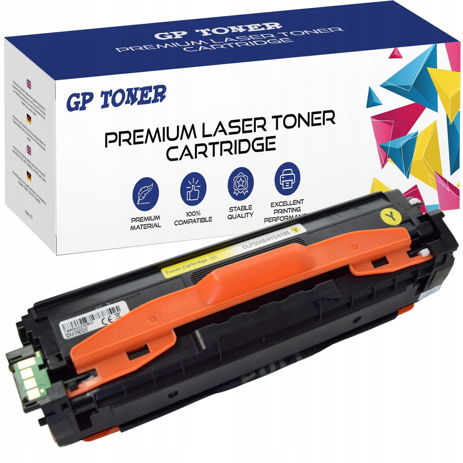 Toner pro Samsung CLT-Y504S CLX-4100 Series Yellow