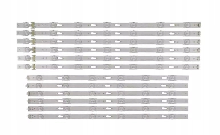 Led lišty Podsvícení UN50KU6300 50 LM41-00253A E88441 39657A 39658A Eu