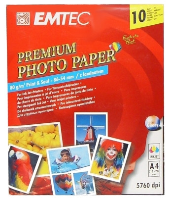 Fotopapír Emtec 9x13 Nezničitelný 200ks