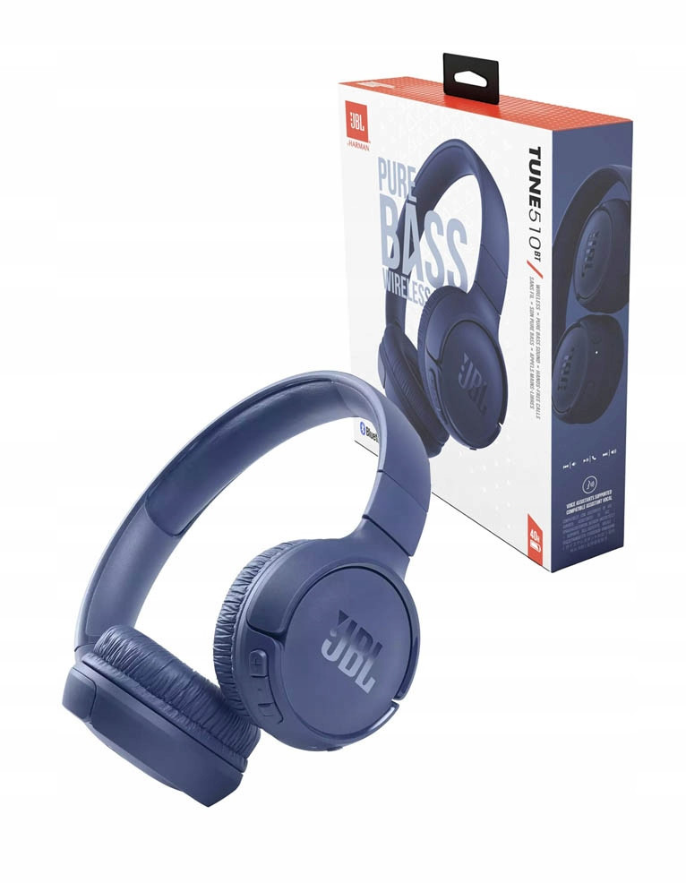 Sluchátka Přes Uši Jbl Tune 510BT Bluetooth Blue