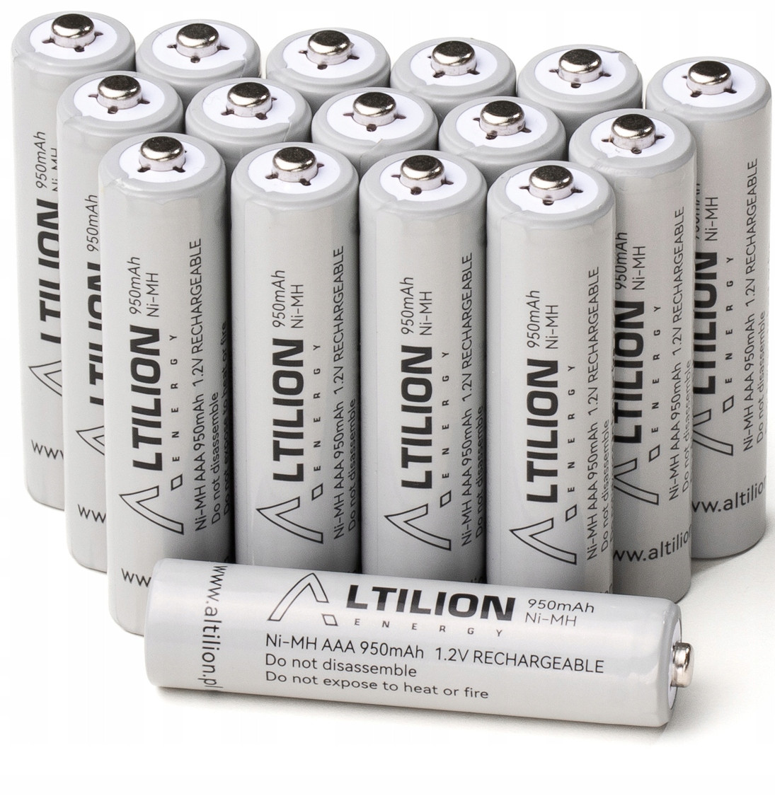 16 kusů Akumulátor Aaa (R3) Altilion 950mAh 1,2V Baterie NiMH tyčinky