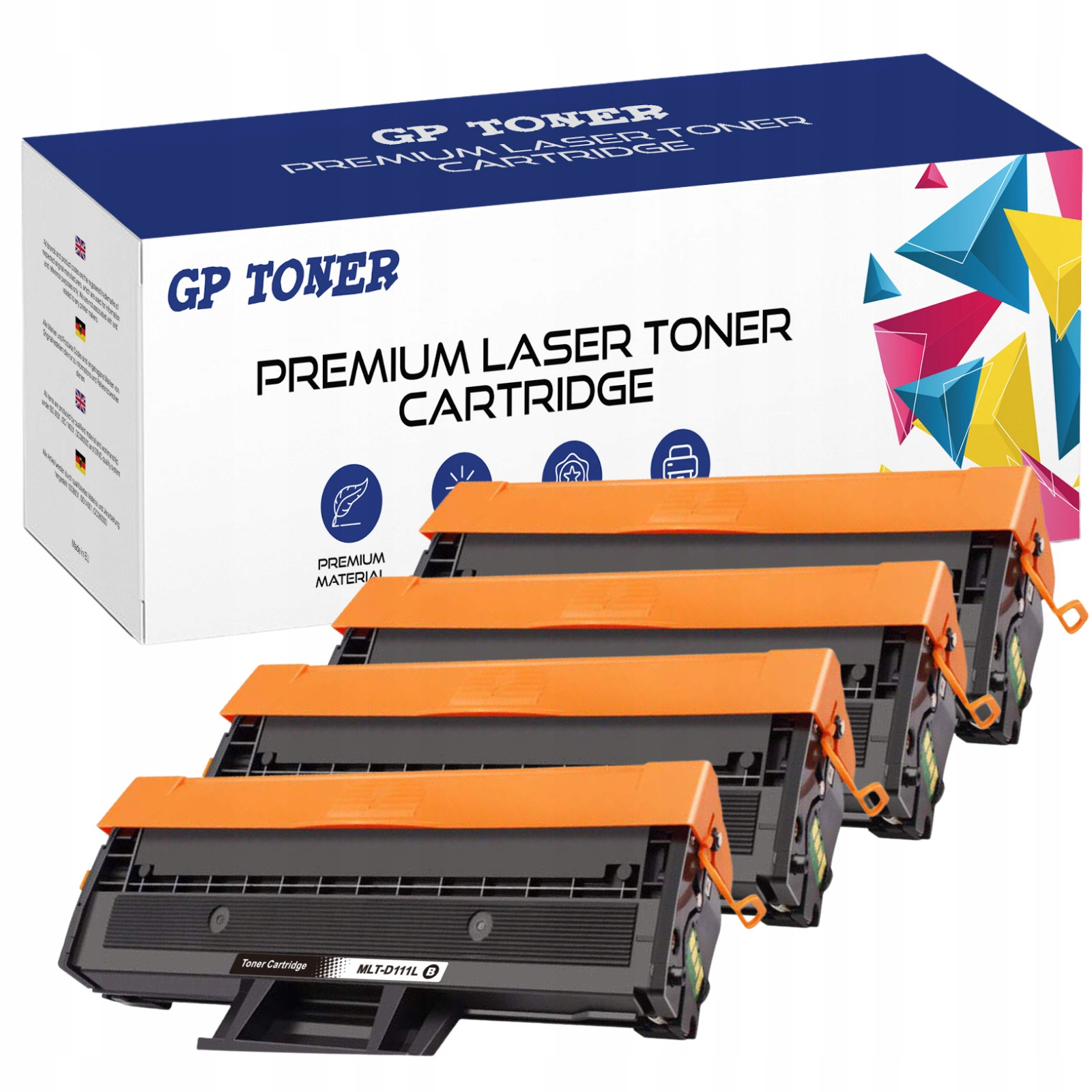 4x Toner pro Samsung MLT-D111L Xpress M2020W M2022W M2026W M2070FW