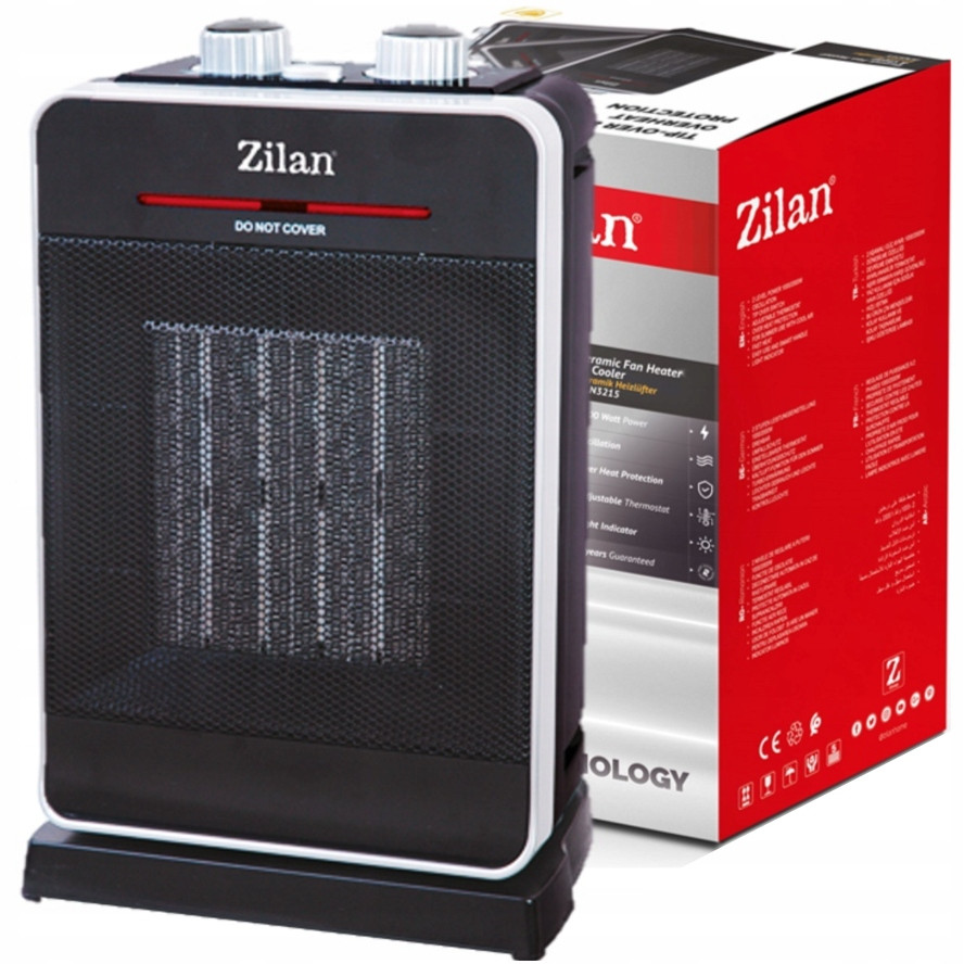 Teplovzdušný Ventilátor Keramické Topidlo Zima/léto Keramický Zilan 2000W