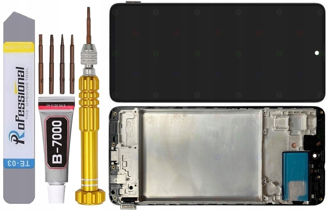 Displej Pro Samsung Galaxy M51 M515 Plná Velikost 6,70 Oled LCD +rámeček