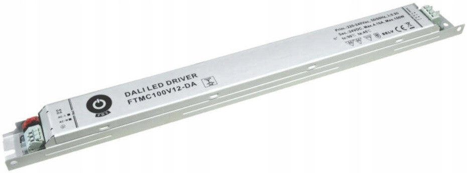 Napájecí Zdroj Konstantnínapěťové Stmívání Pásků Led Lamp 12V 100W Dali Pos Power
