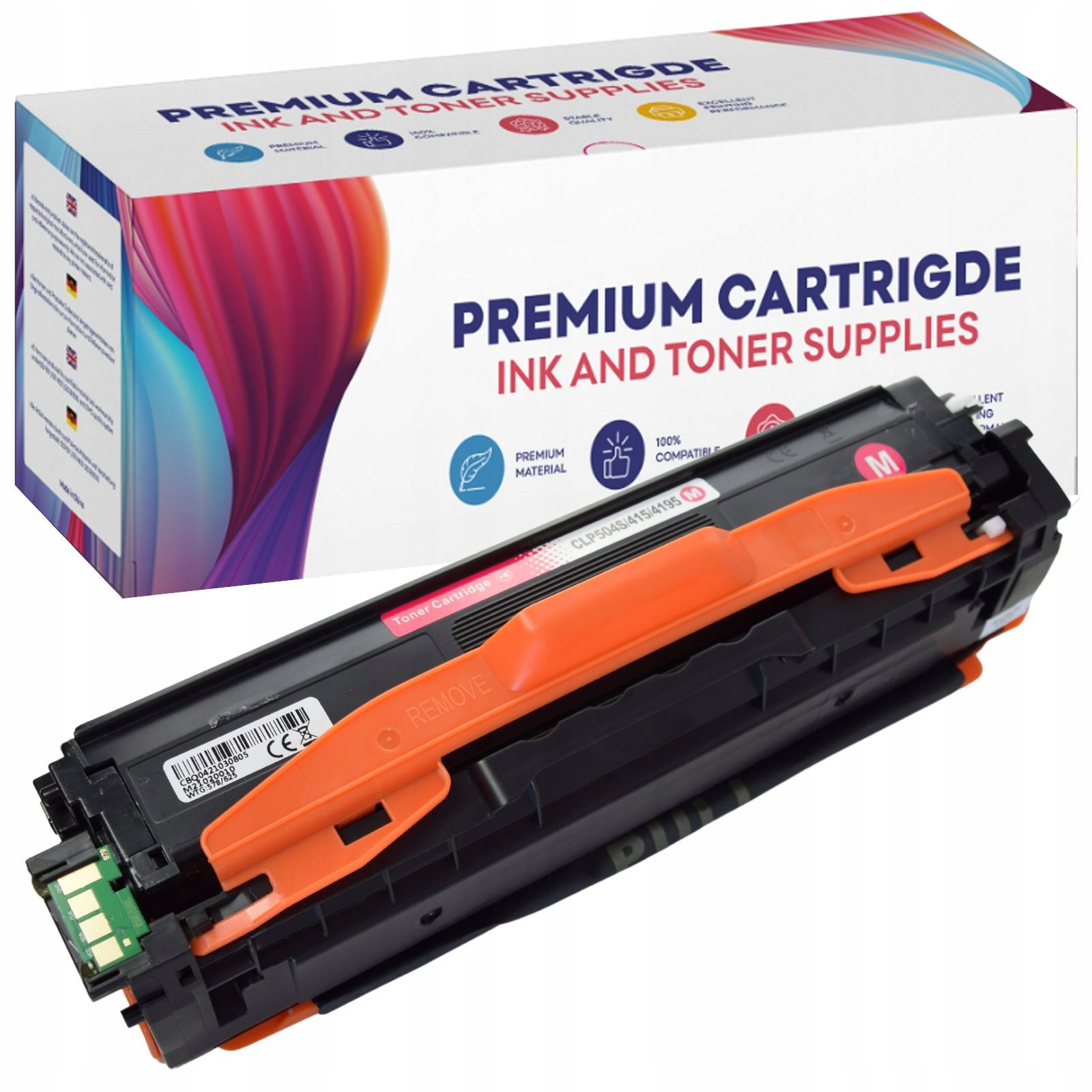 Toner pro Samsung CLT-M504S CLP-410 Series CLP-415N