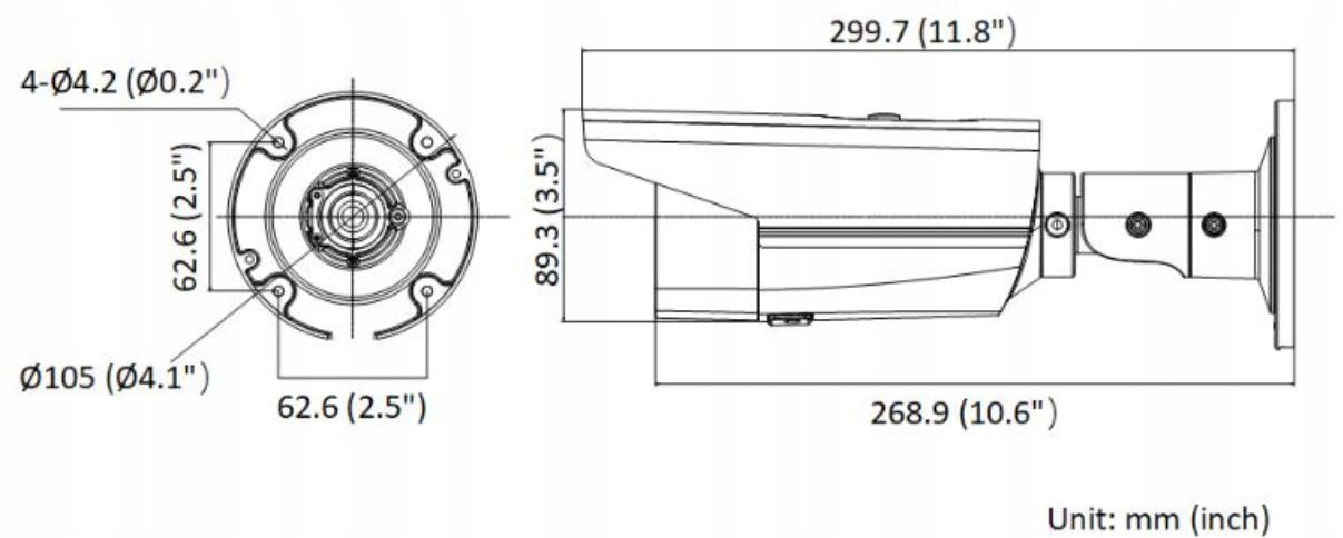 Hikvision Ip Kamera DS-2CD2T83G2-4LI (2,8 mm)