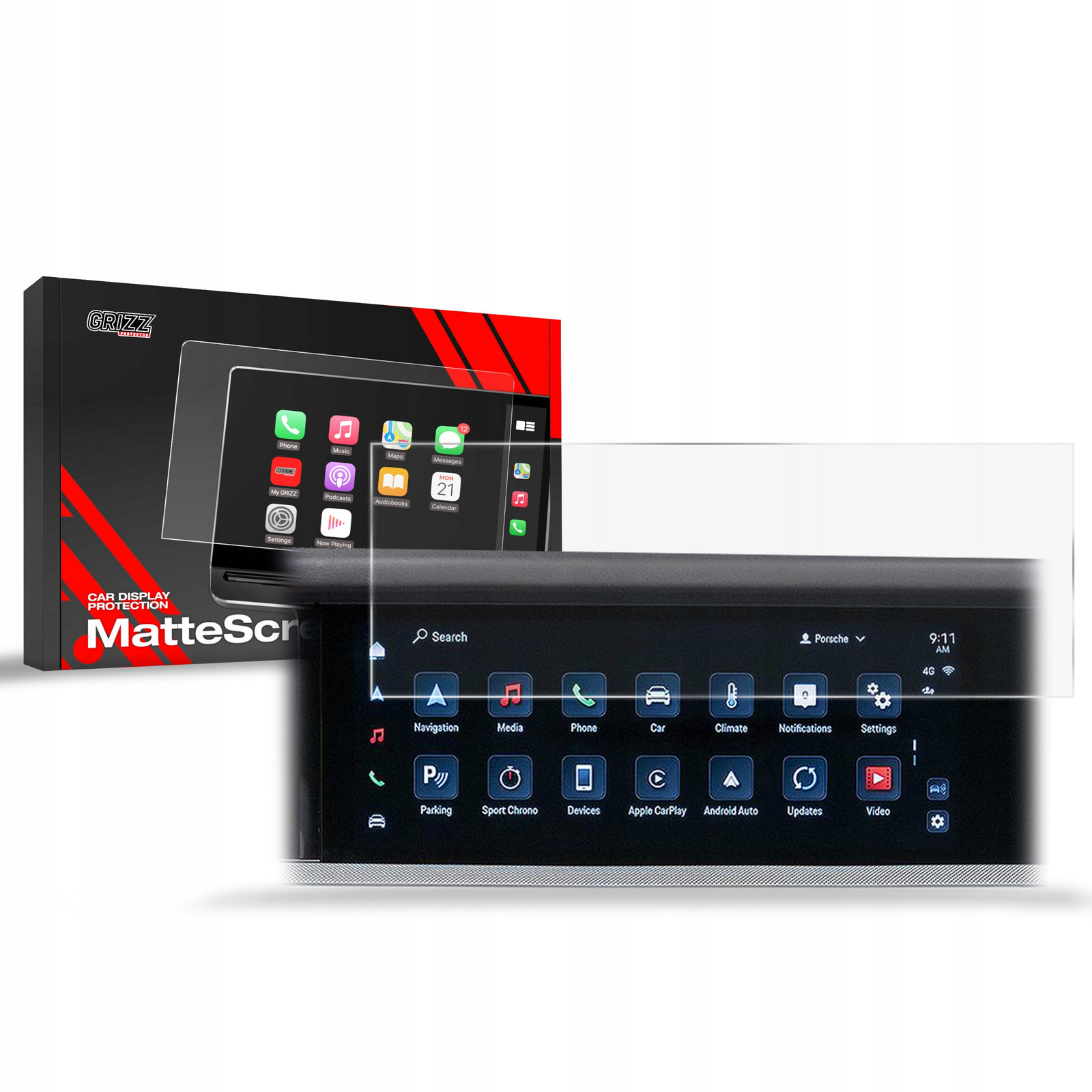 Fólie Matná pro Porsche Panamera 3 12,3