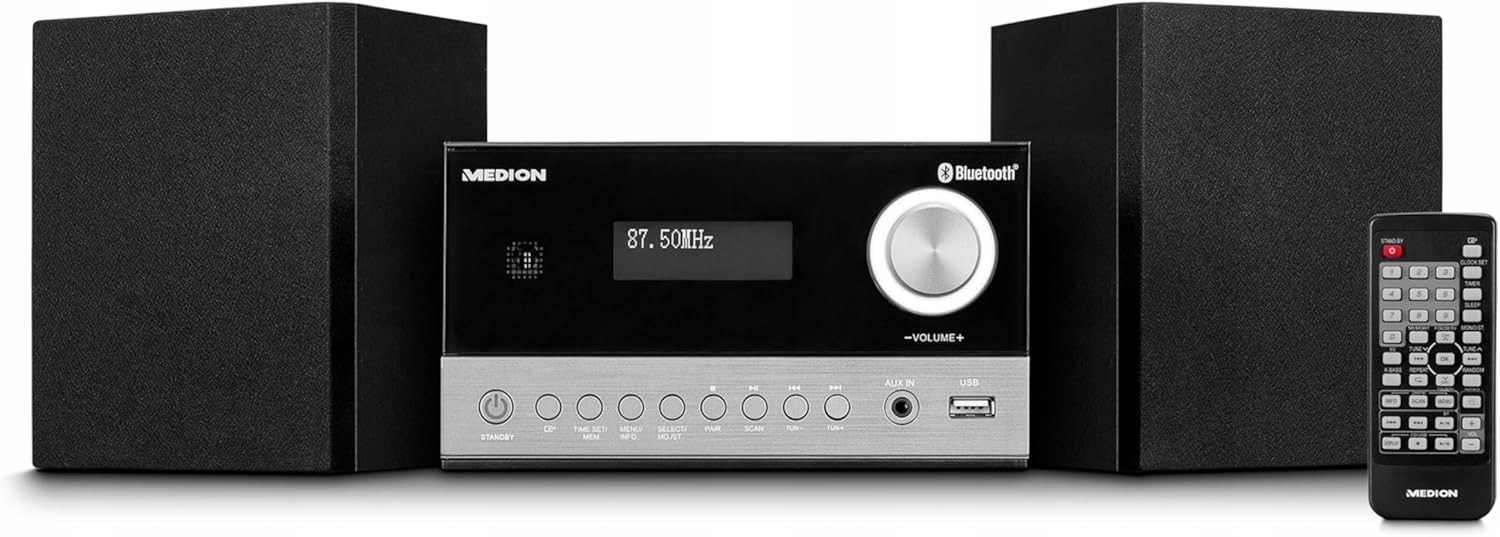 Digitální Mikro Stereo Věž MD44090 Dab+ Fm CD-MP3 Bluetooth Usb