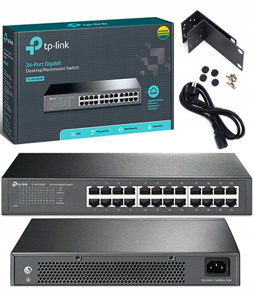 Tp-link Switch TL-SG1024D 24 Portů Gigabit Lan