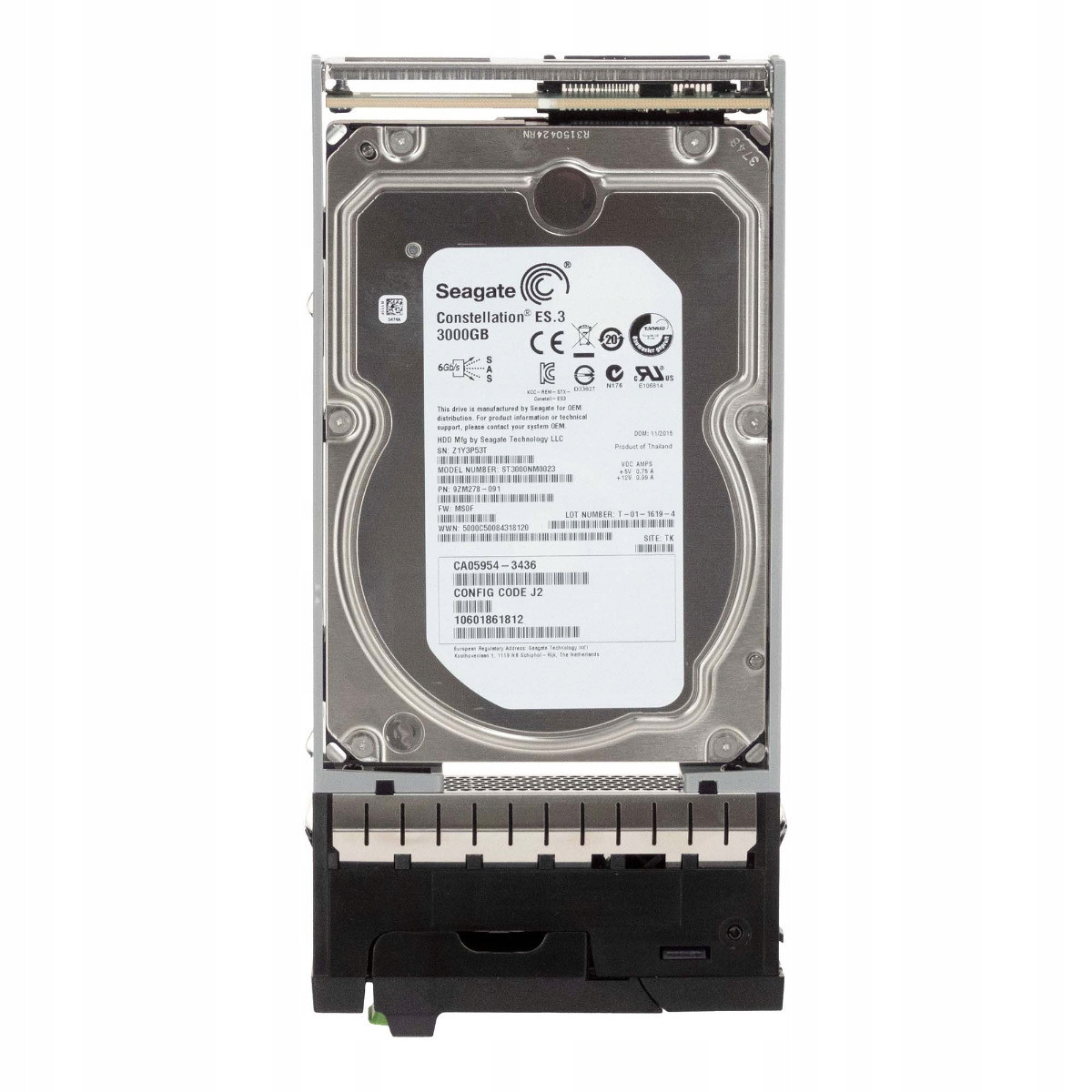 Fujitsu CA05954-3436 CA07670-E093 3TB SAS-2 7.2K 128MB 3.5'' ST3000NM0023