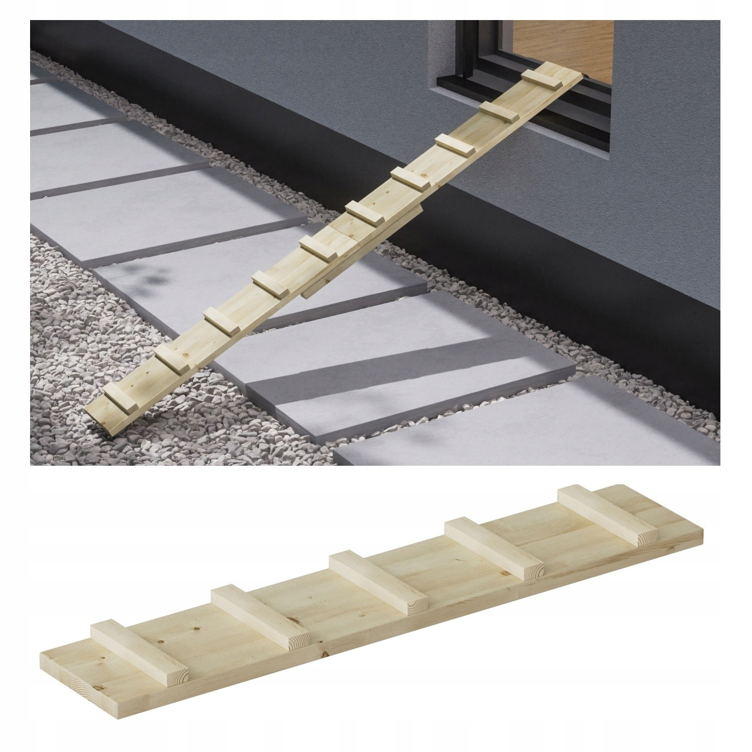 Žebřík Dřevěný Schodiště Pro Kočky 1,2M Háčky