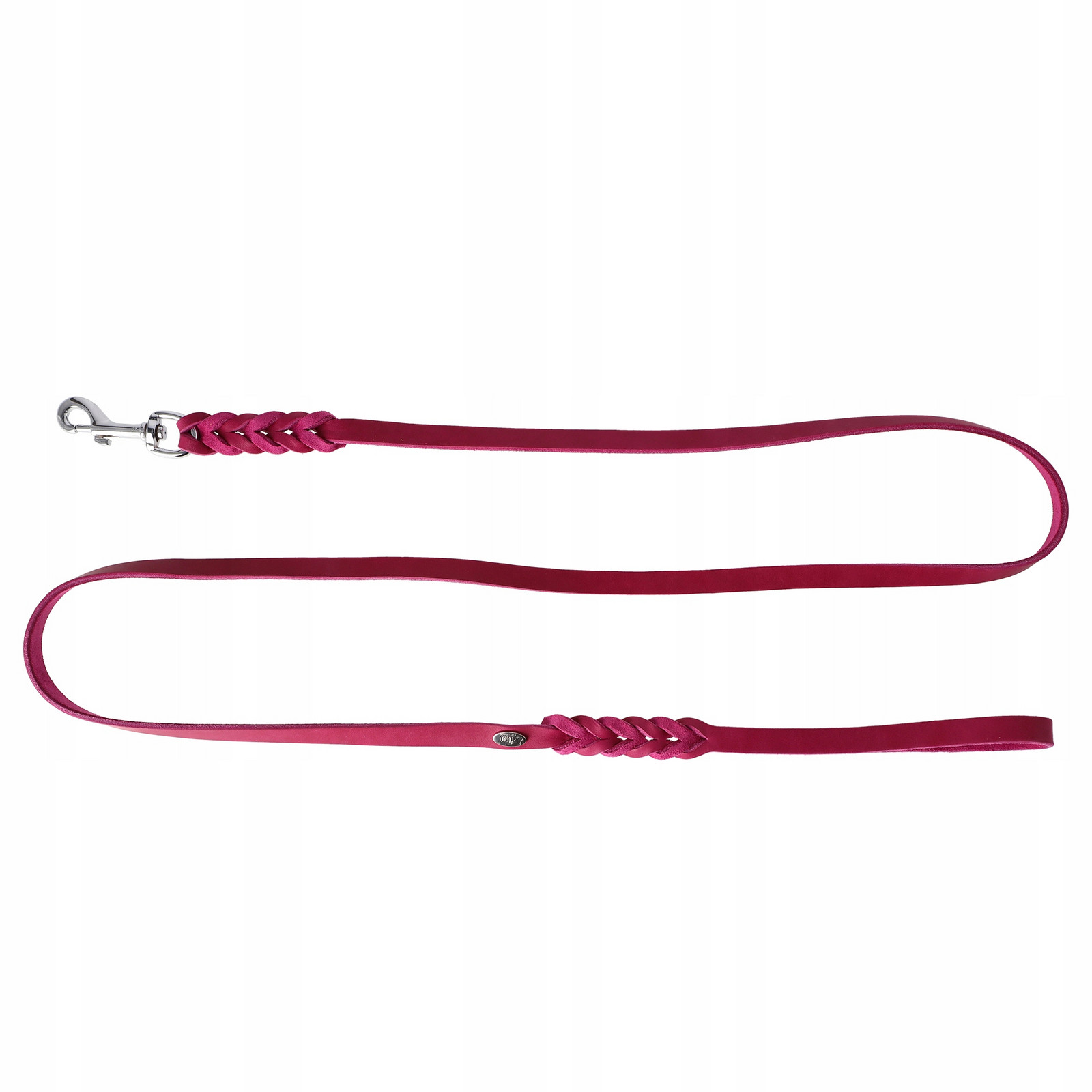 Dingo Vodítko kožené Natural Leather Violet 1,5x180cm