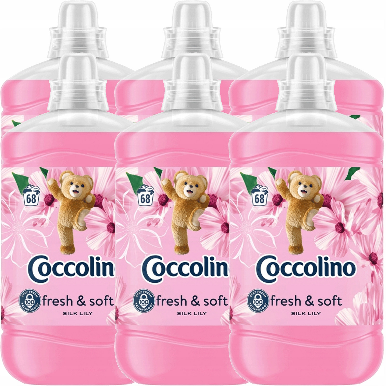 Coccolino Creations Silk Lily aviváž 1,7L 68 praní x6