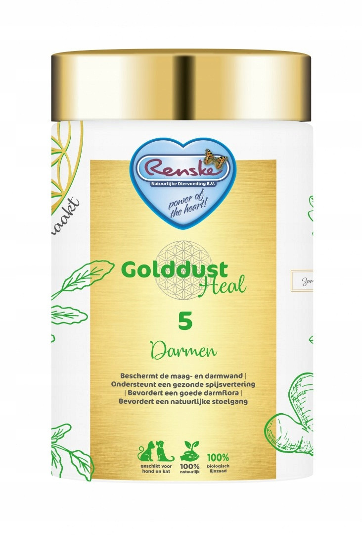 Renske Golddust Heal 5 zlepšuje funkci střev, zmírňuje průjmy 250g