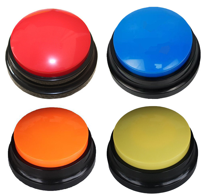 4X trenér tlačítek záznamu hlasu zvířat Interakce zvířaty