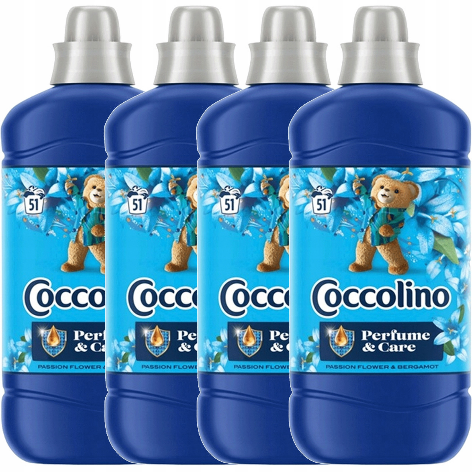 Kapalina na oplachování Coccolino Creations Passion Flower & Bergamot 1,275l x4