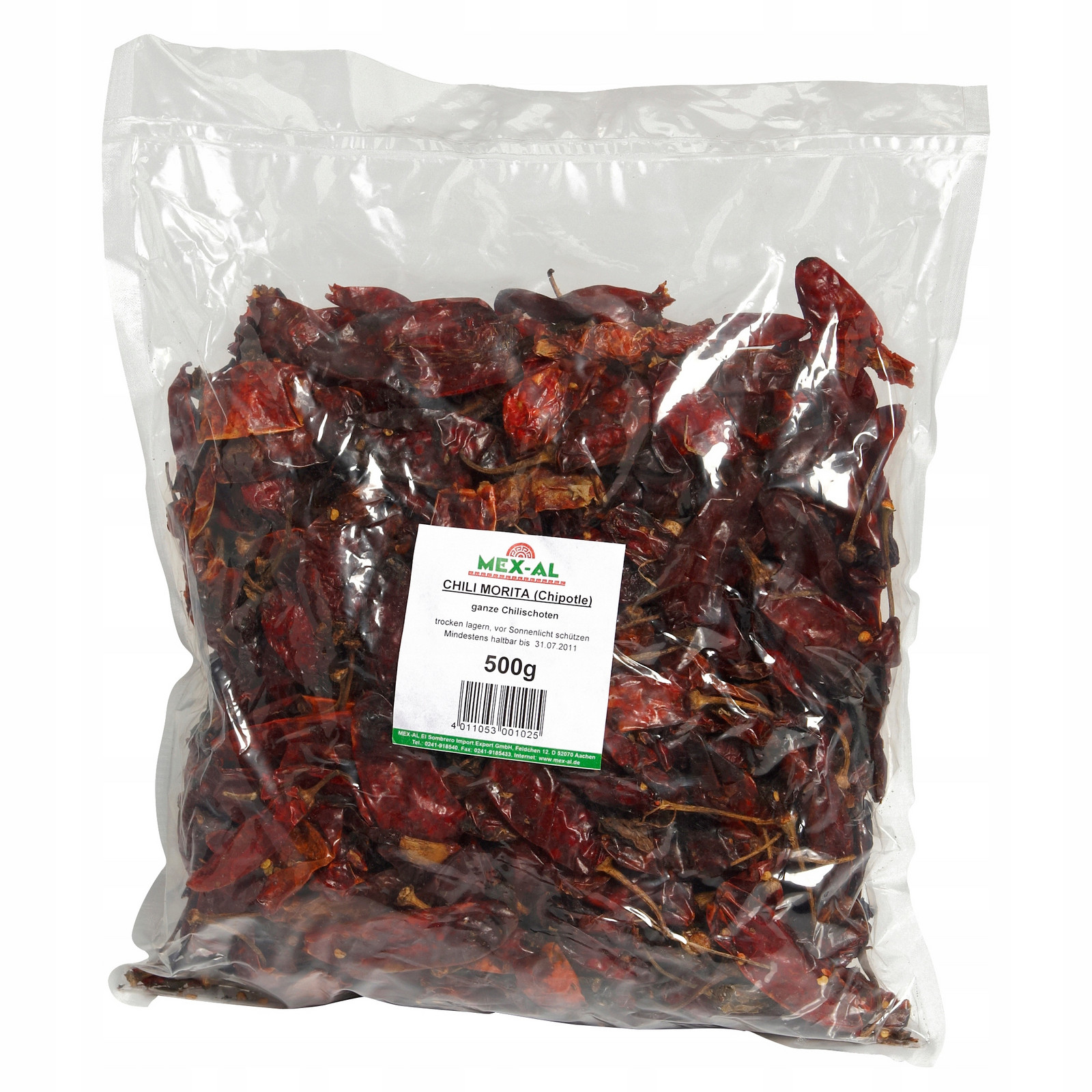 500 g celé sušené chilli Morita