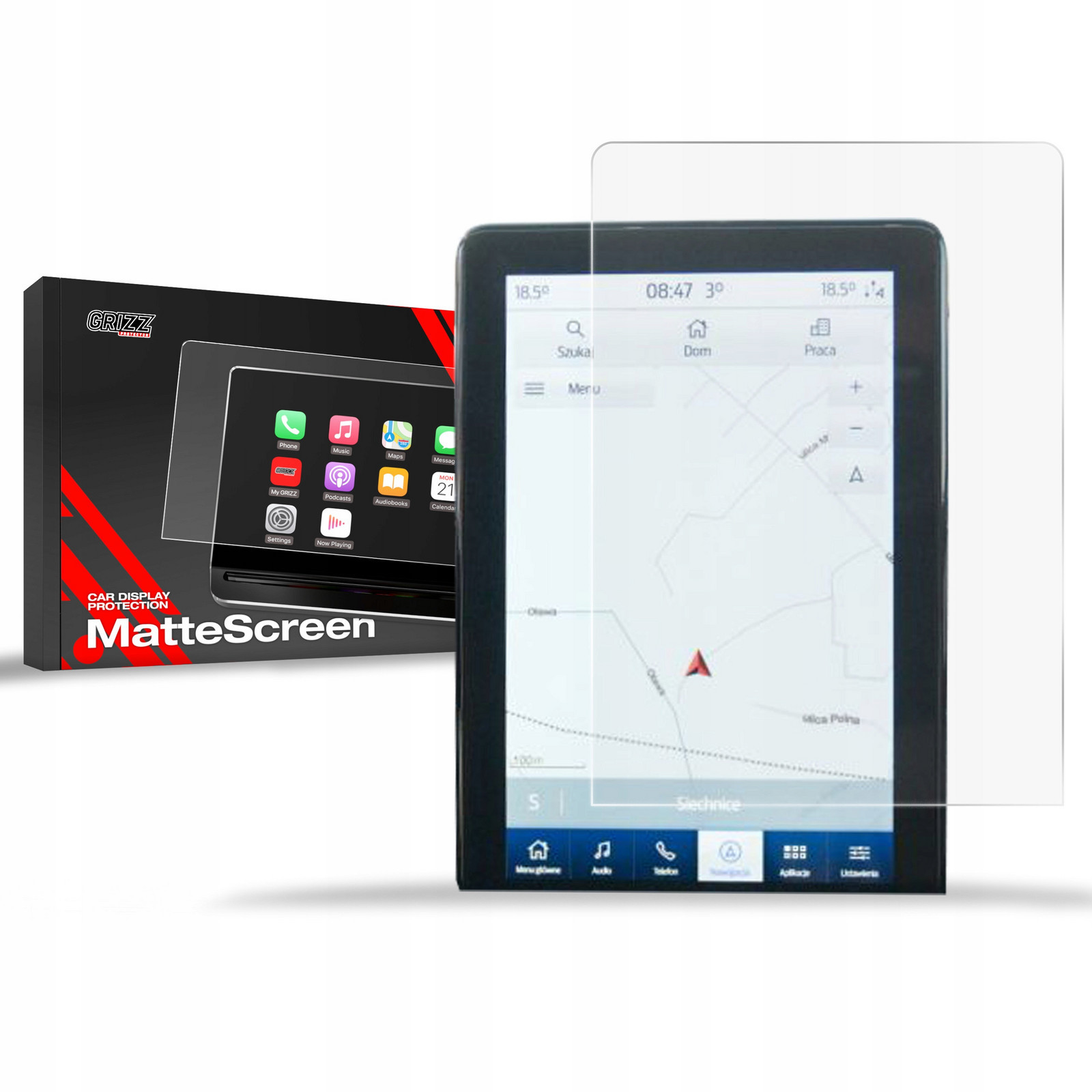 Fólie Matná pro Ford Explorer 6 12,3