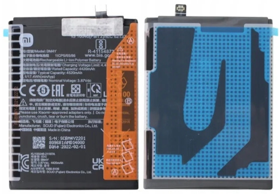 Originální Baterie Akumulátor BM4Y 460200005B5S Xiaomi Poco F3 Mi 11i