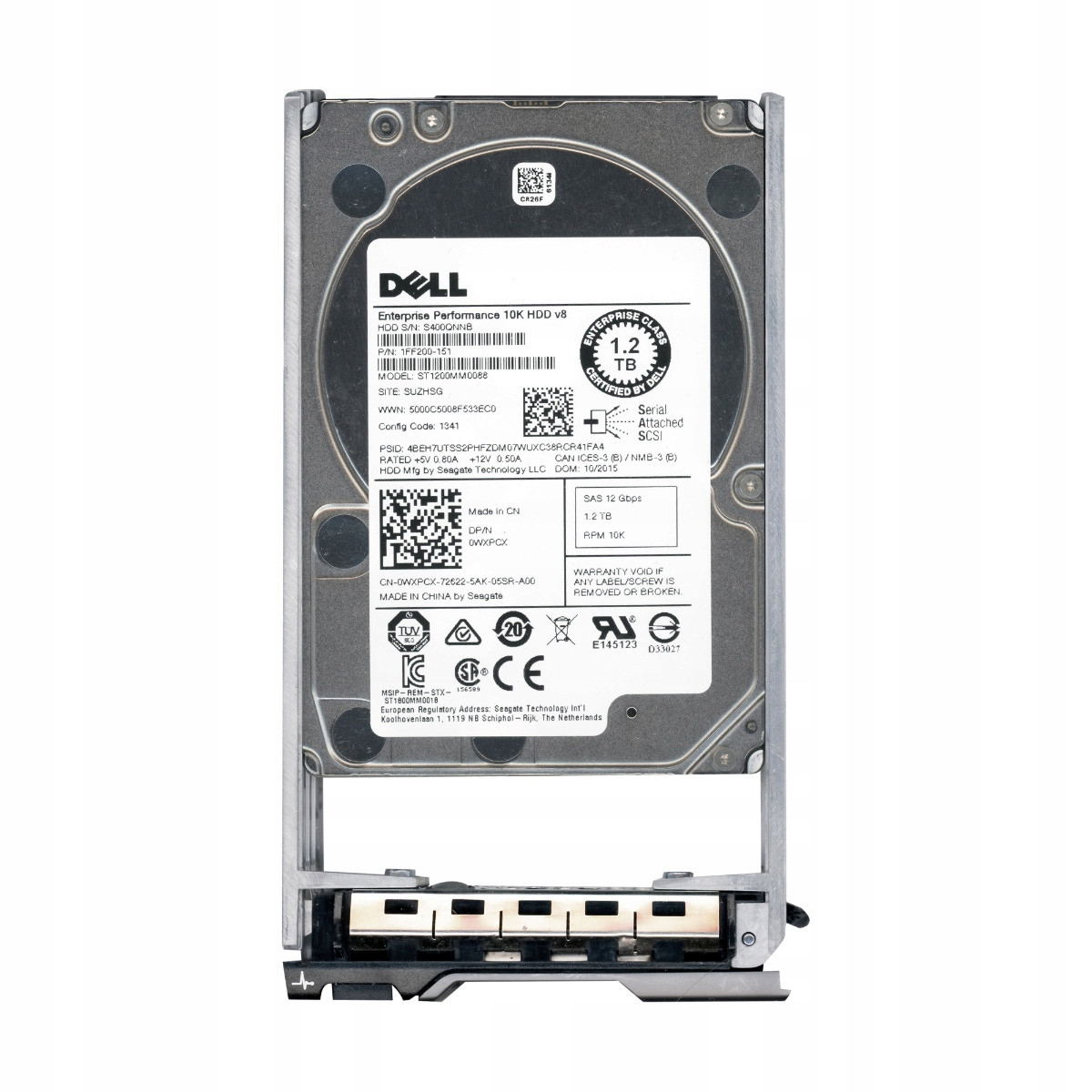 Dell 0WXPCX 1,2 Tb SAS-3 10K 128 Mb 2,5'' ST1200MM0088