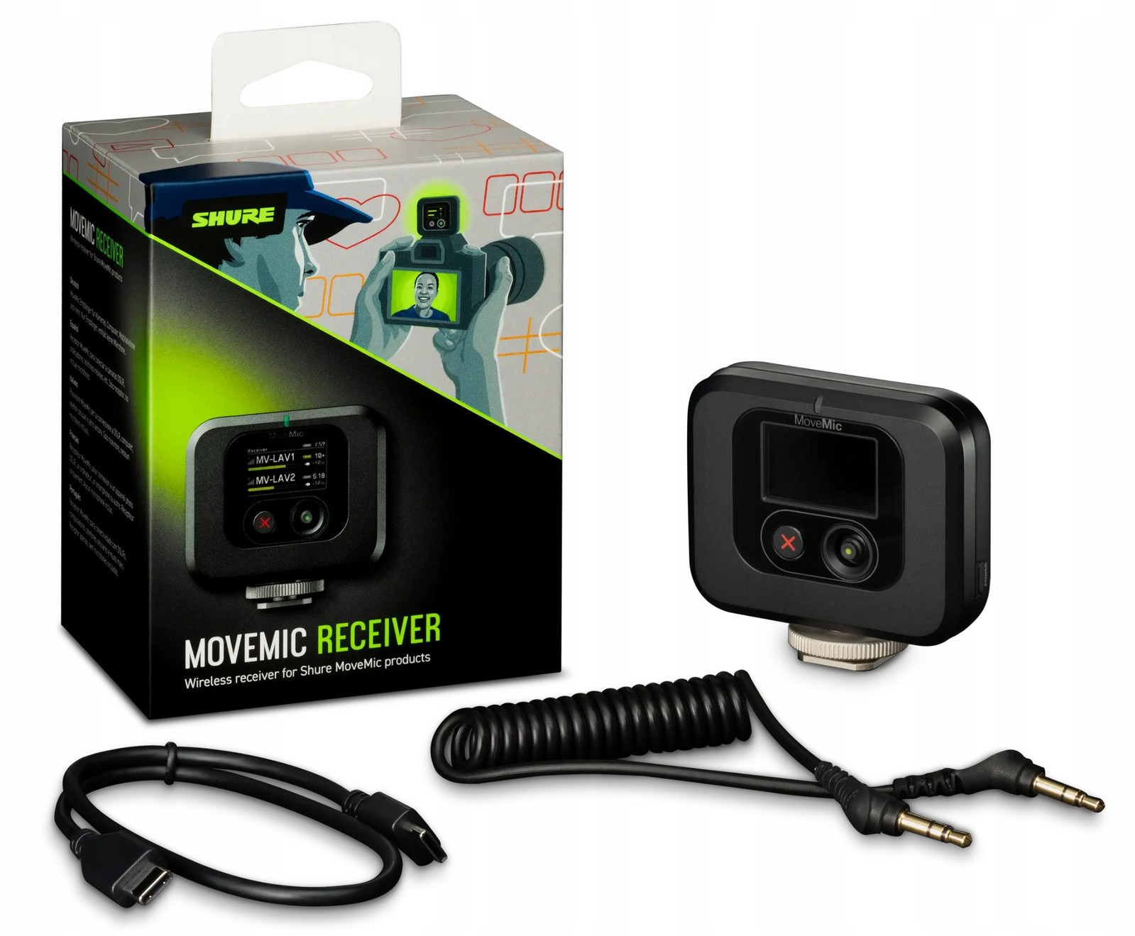 Nakamerový přijímač Shure MV-R-Z6 MoveMic
