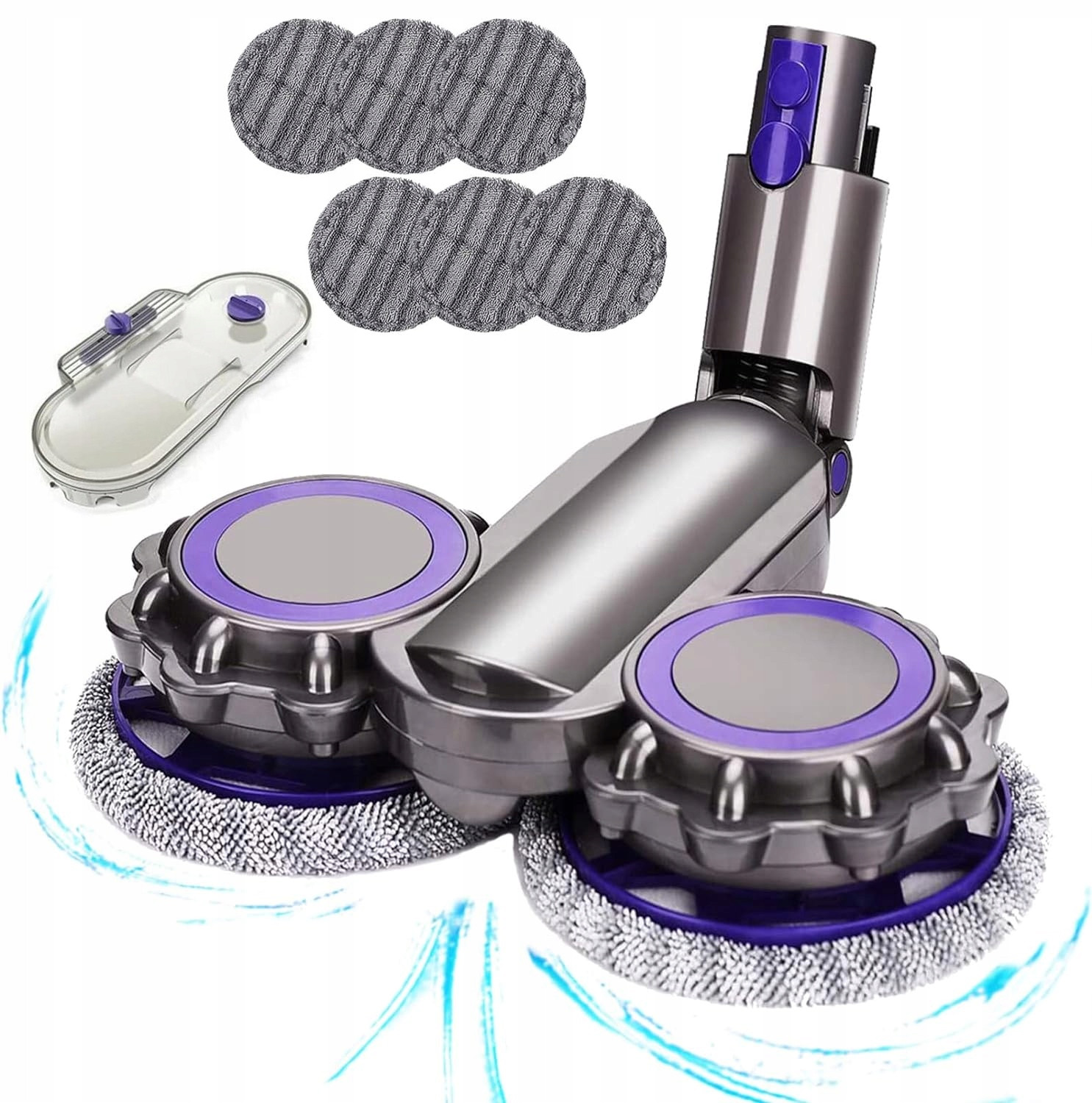 Pasuje do Dyson V7V8V10V11V12V15 ze zbiornikiem i 6 Krytů