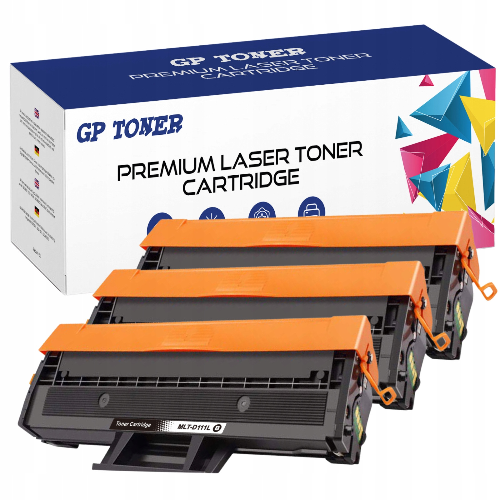 3x Toner pro Samsung MLT-D111L Xpress M2020W M2022W M2026W M2070FW
