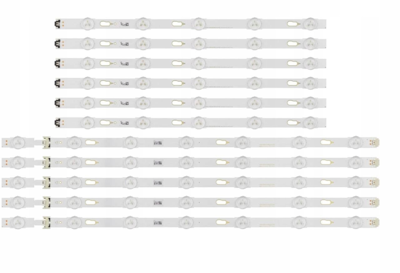 Led Lišty UE49MU6175 BN96-40633A 40632A V6DU-490DCA-R0 490DCB-R0 S_KU6.3K_