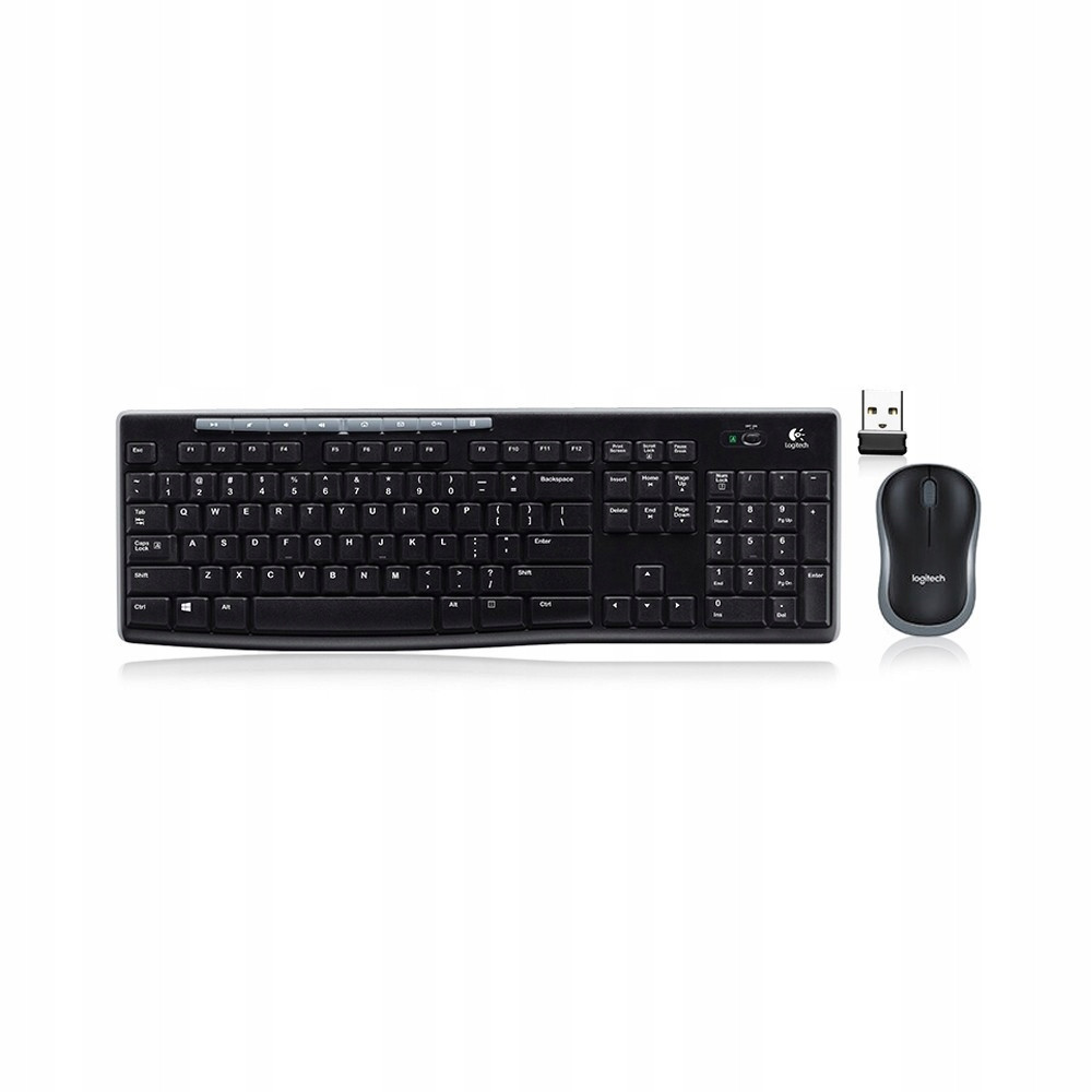 Bezdrátový Set Kláv+myš Logitech MK270