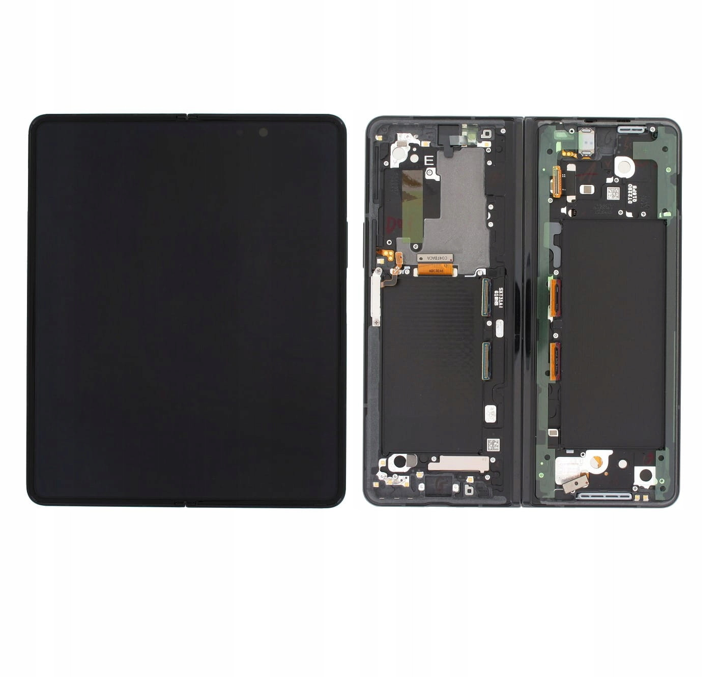 Org LCD displej Samsung Galaxy Z Fold 3 5G 2020 SM-F926 Černý S Rámečkem