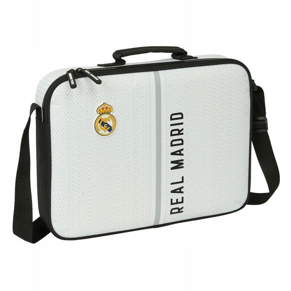 Taška pouzdro na notebook Real Madrid C.f. Bílá Šedá 38 x 28 x 6 cm
