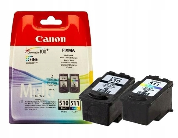 Inkousty Canon Pixma IP2700 MP260 MP495 MX350 MP250 Univerzální pro tiskárnu