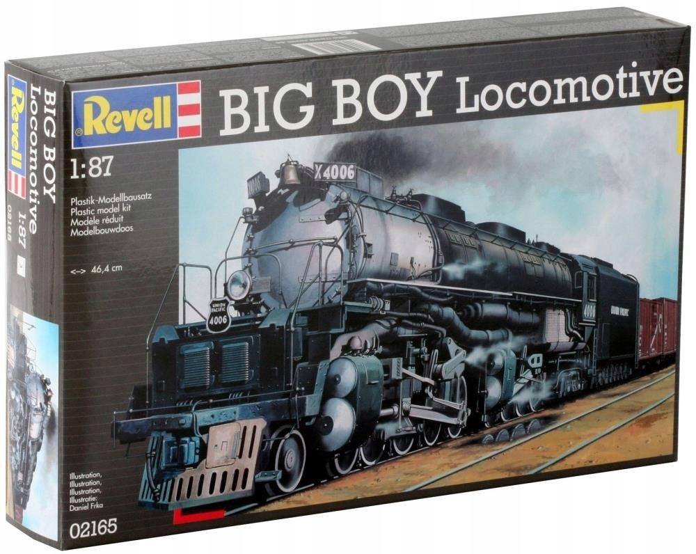 Big Boy Lokomotiva 1:87 Revell 02165 Parní vůz