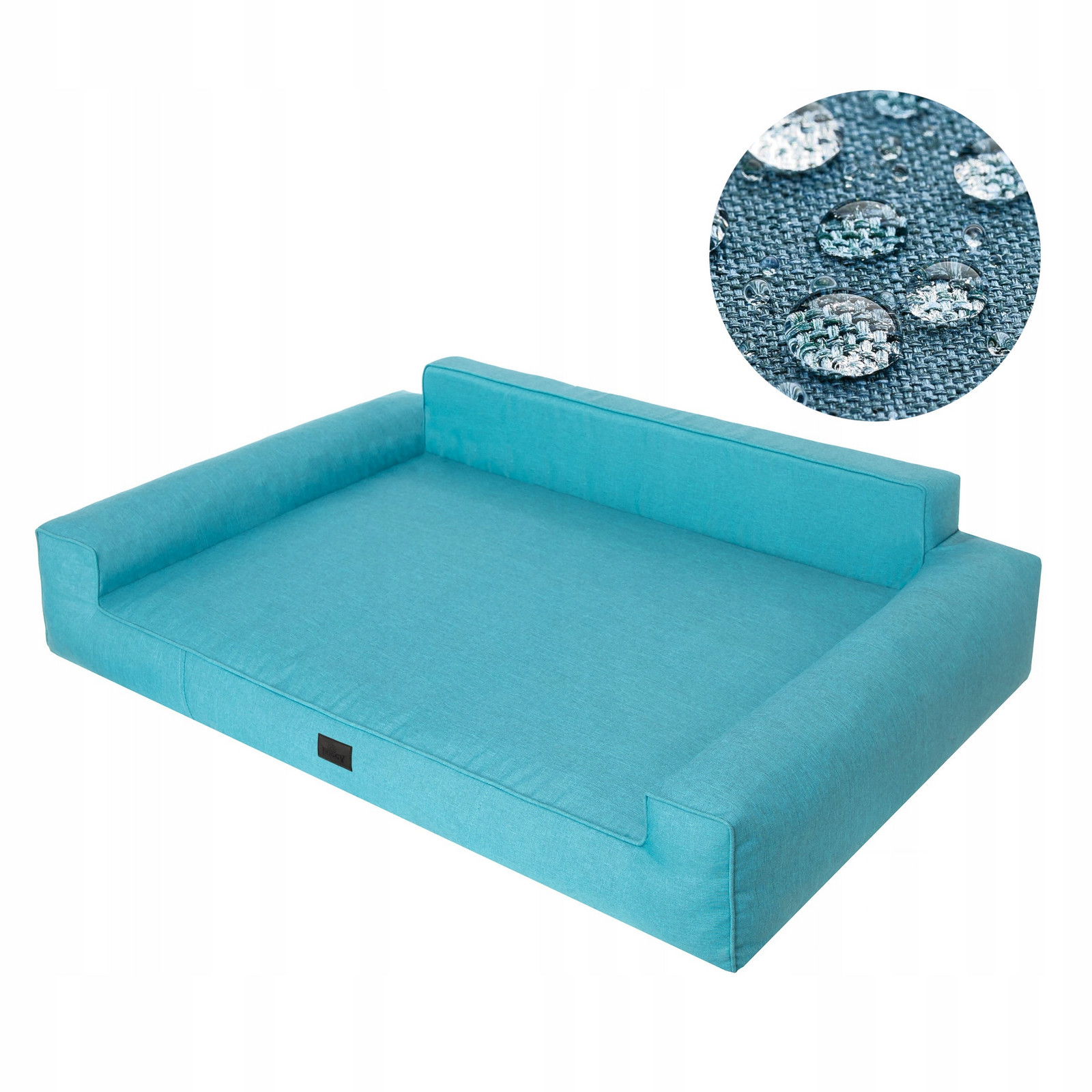 pelíšek pro psa, podložka kotec pelíšek pro psa s vyjímatelnou matrací 80x55