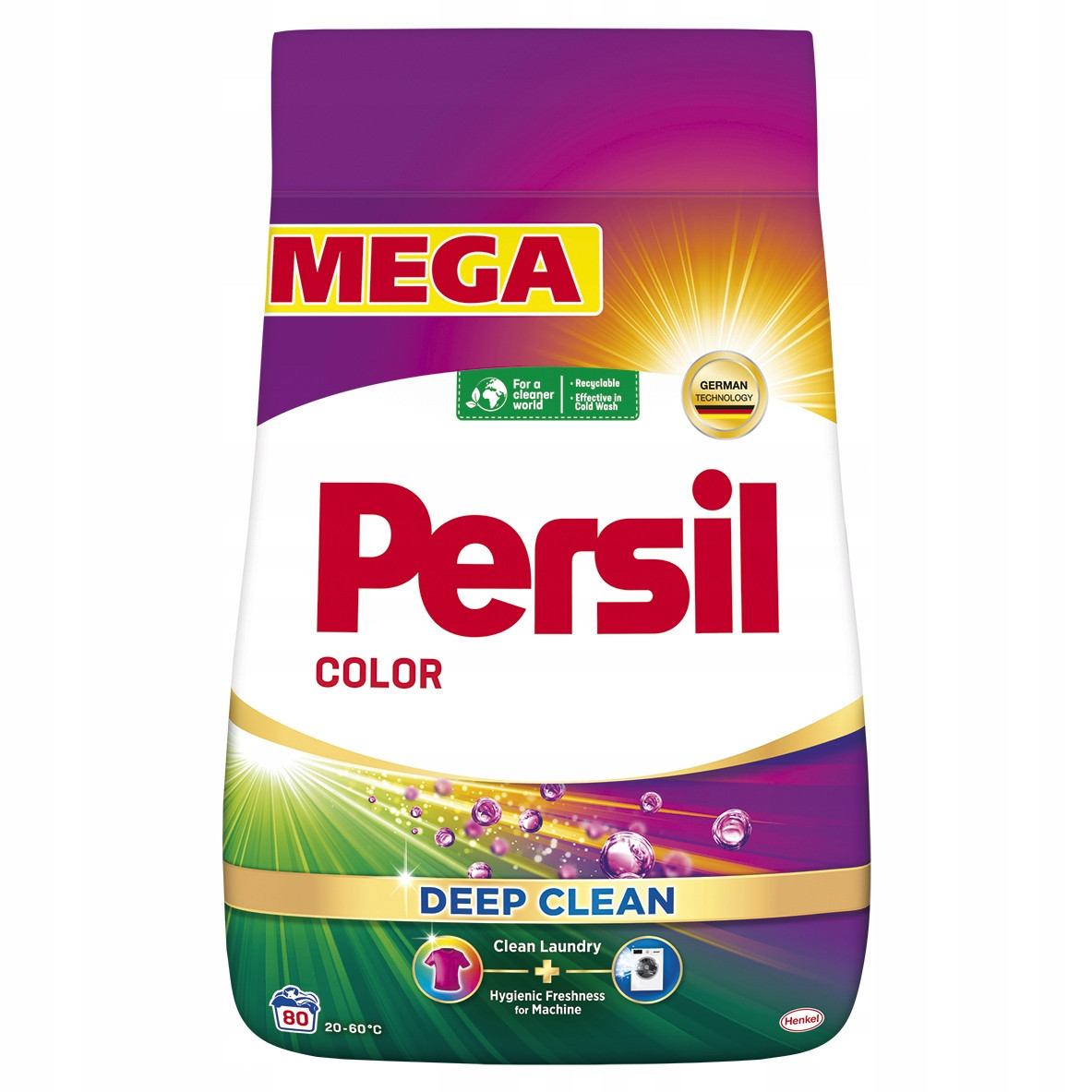 Persil Deep Clean Prací prášek Barva 4,4kg 80 praní