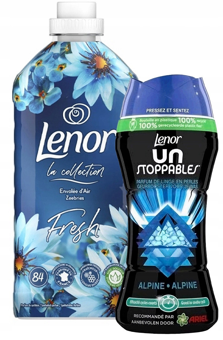 Lenor Aviváž Mořský Vánek 1,764l Perličky SPRING140g +Perličky 224g