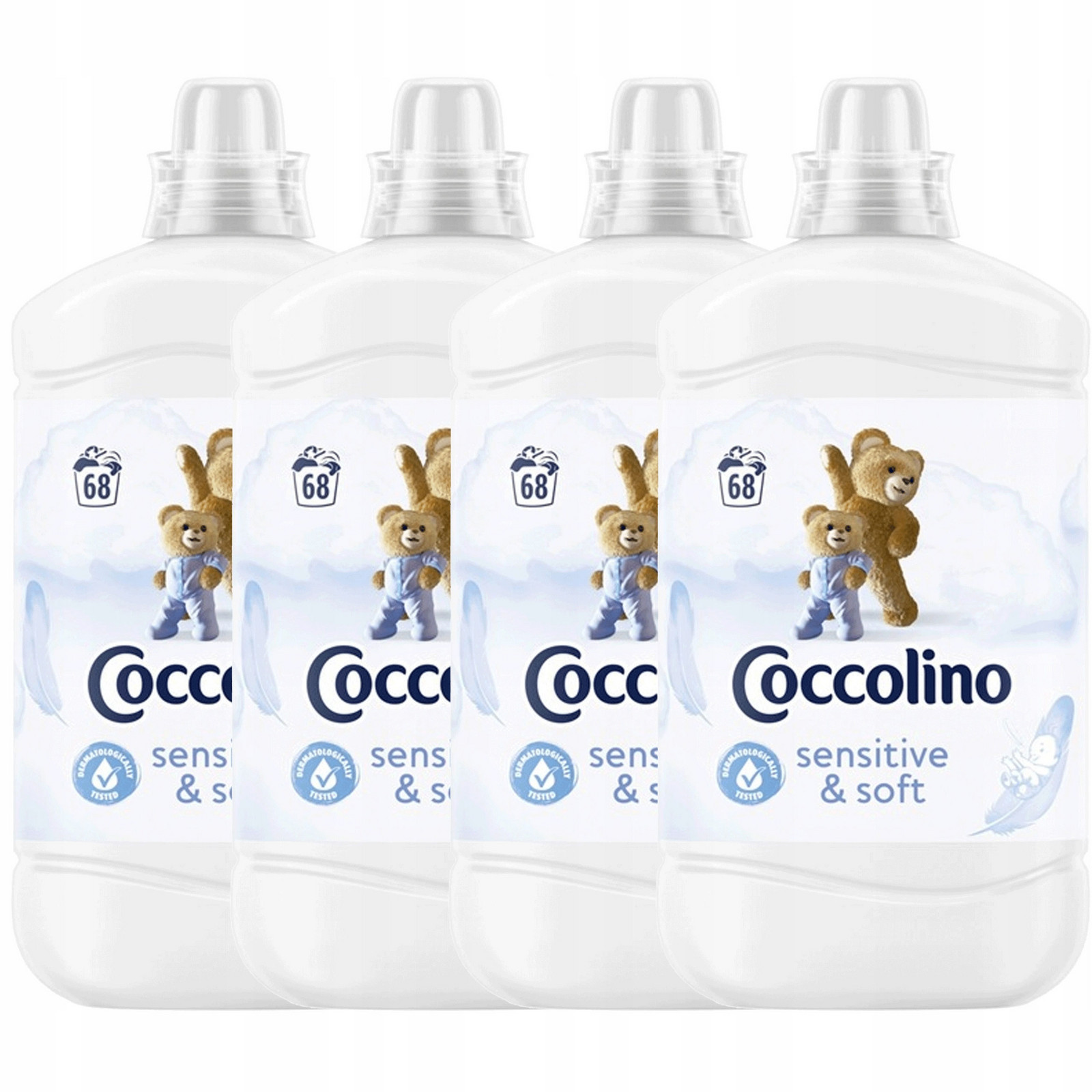 Coccolino Creations Sensitive & Soft aviváž 1,7L 68praní x4