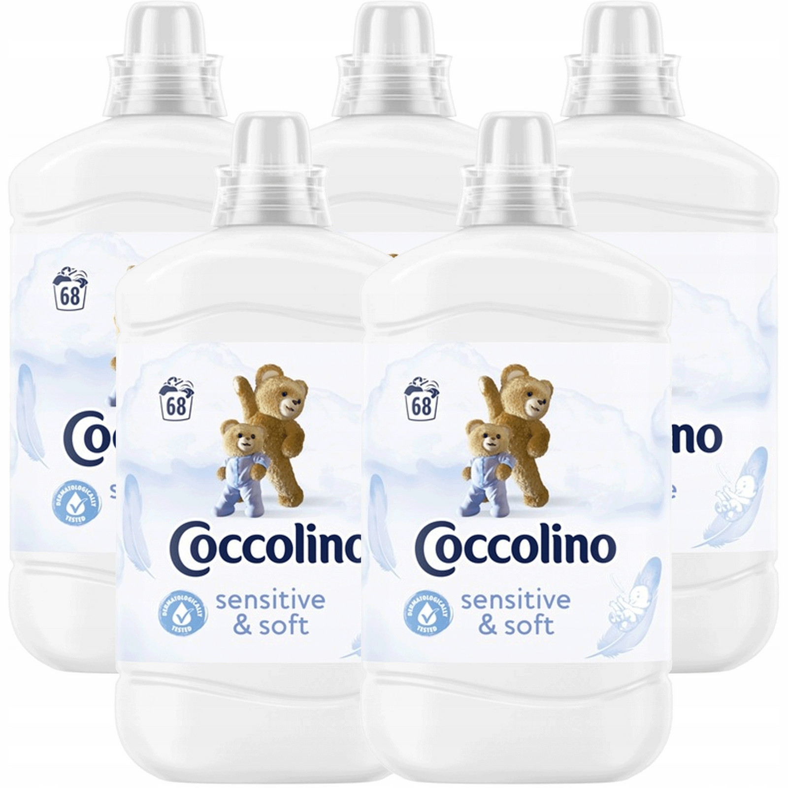 Coccolino Creations Sensitive & Soft aviváž 1,7L 68praní x5