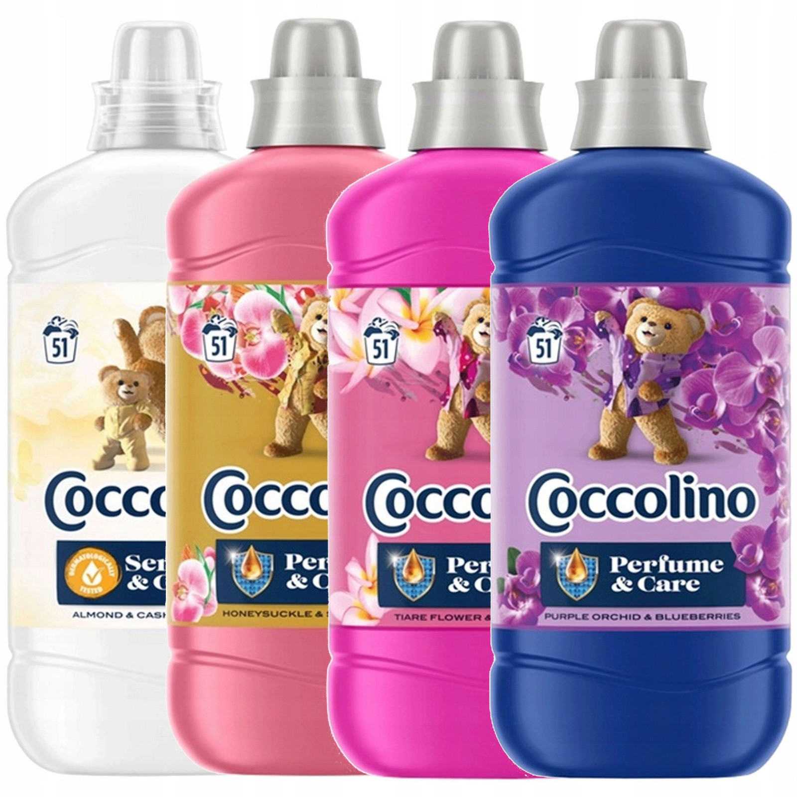 Coccolino Creations Mandle & Sandalwood sada 1,275 l x 4 MIX 5,1 l