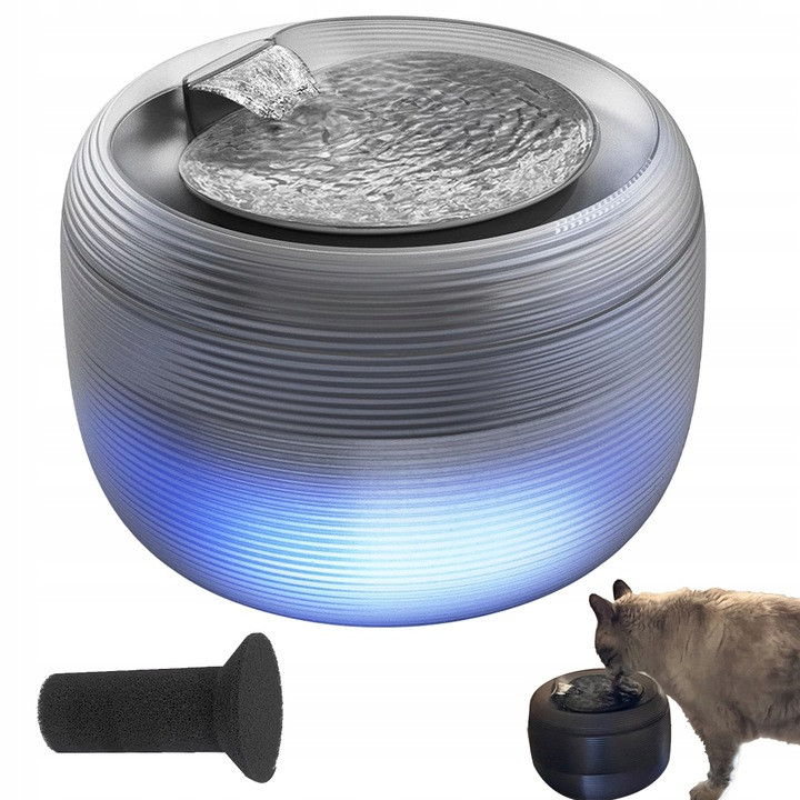 Automatický Rozvaděč Vody Pro Domácí Mazlíčky 2,5L Zabraňuje Vysoušení