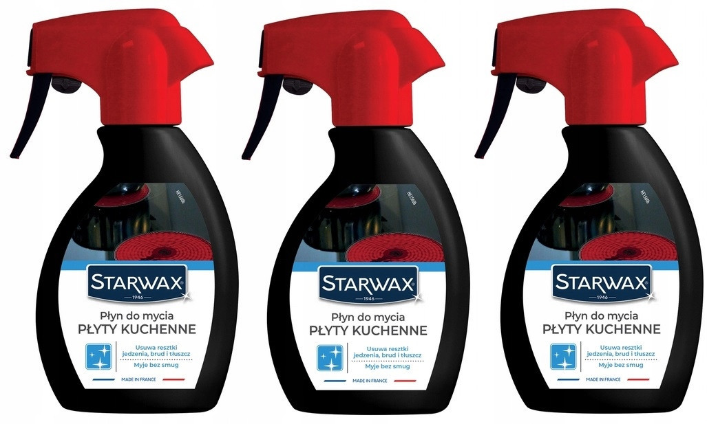 3x Starwax Vitrokeramika Každodenní Mytí 250ML 43248