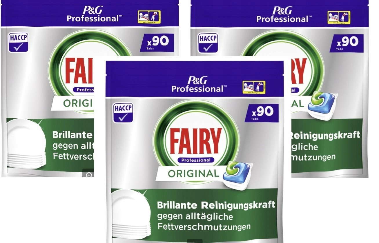 Tablety do myčky Fairy Professional Orginal all in one 90 x 3 kusů