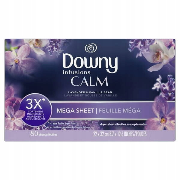 Downy Lavender Calm 80 ks Ubrousky do sušiček