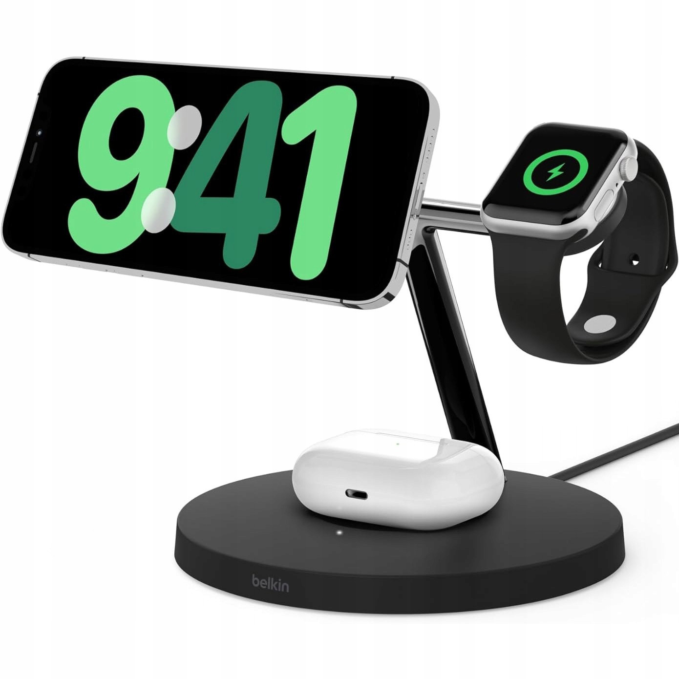 Indukční nabíječka pro MagSafe Belkin pro Apple Watch /AirPods /iPhone Qi2