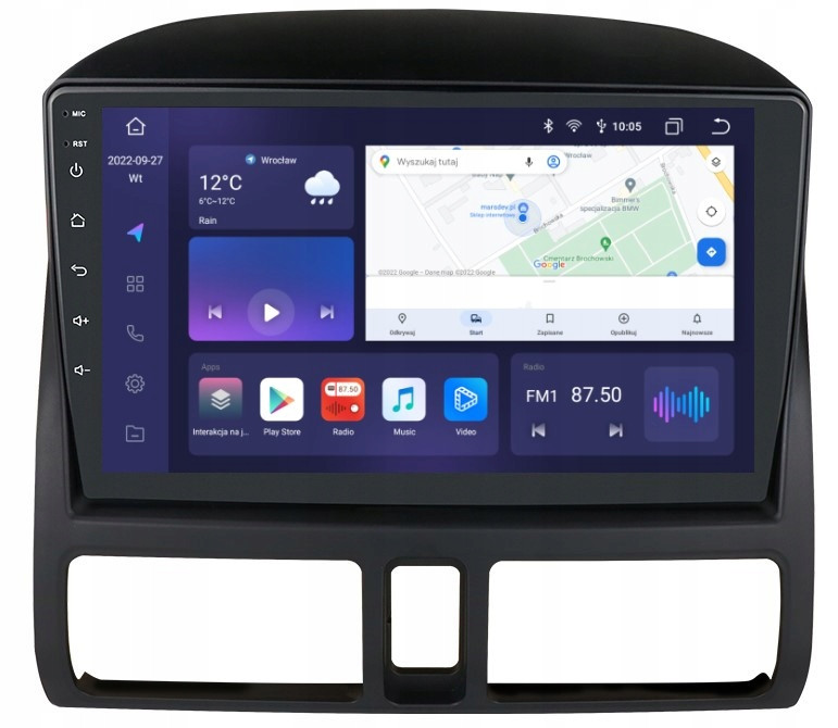 Rádio 2DIN Navigace Android Honda Crv Cr-v 2 II 3/32 Gb Dsp Carplay