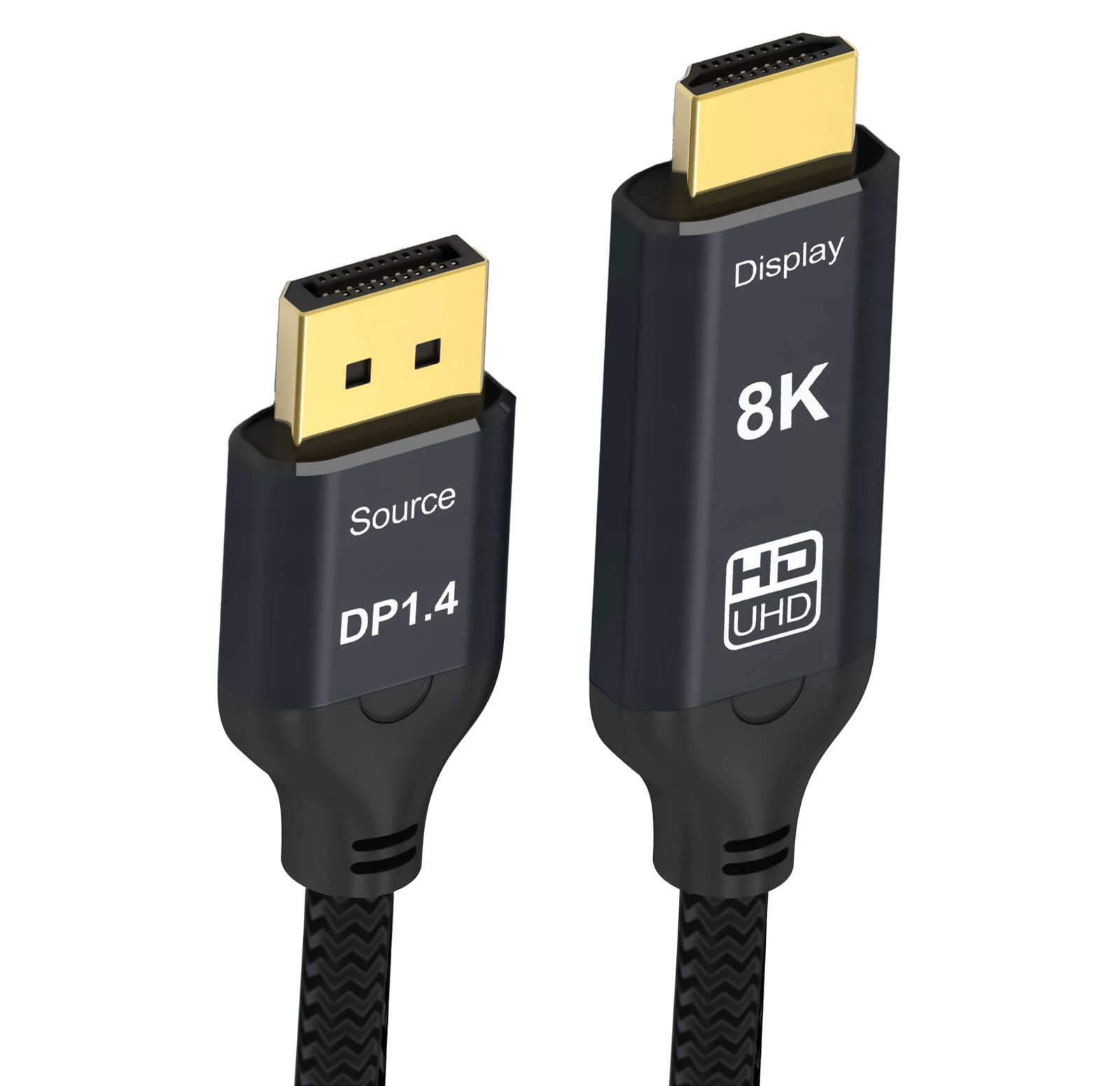 Reagle kabel Display Port na Hdmi Dp DisplayPort 8K@60Hz 4k@144Hz 2M